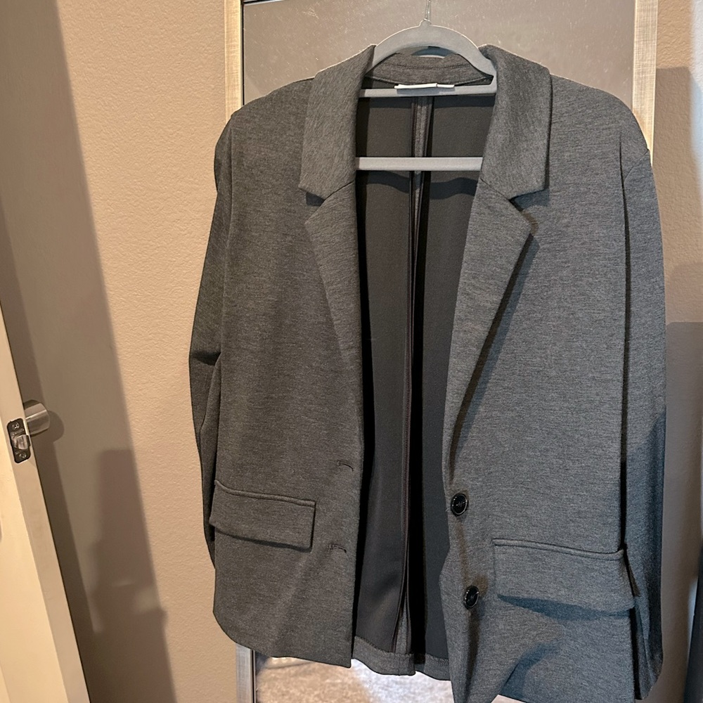 Gray Blazer